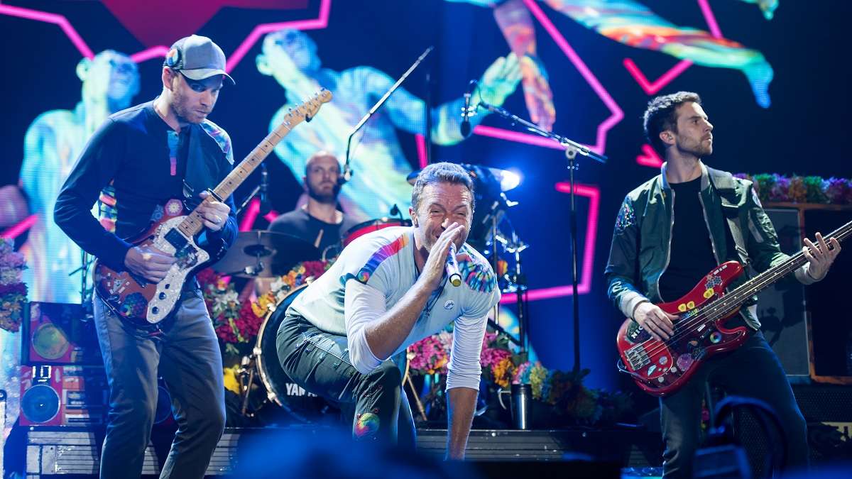 Coldplay en concert