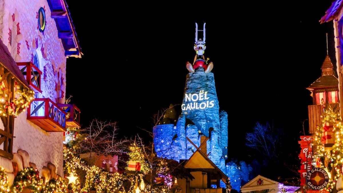 Venez fêter Noël Gaulois au Parc Astérix pour vivre des sensations fortes et un moment inoubliable