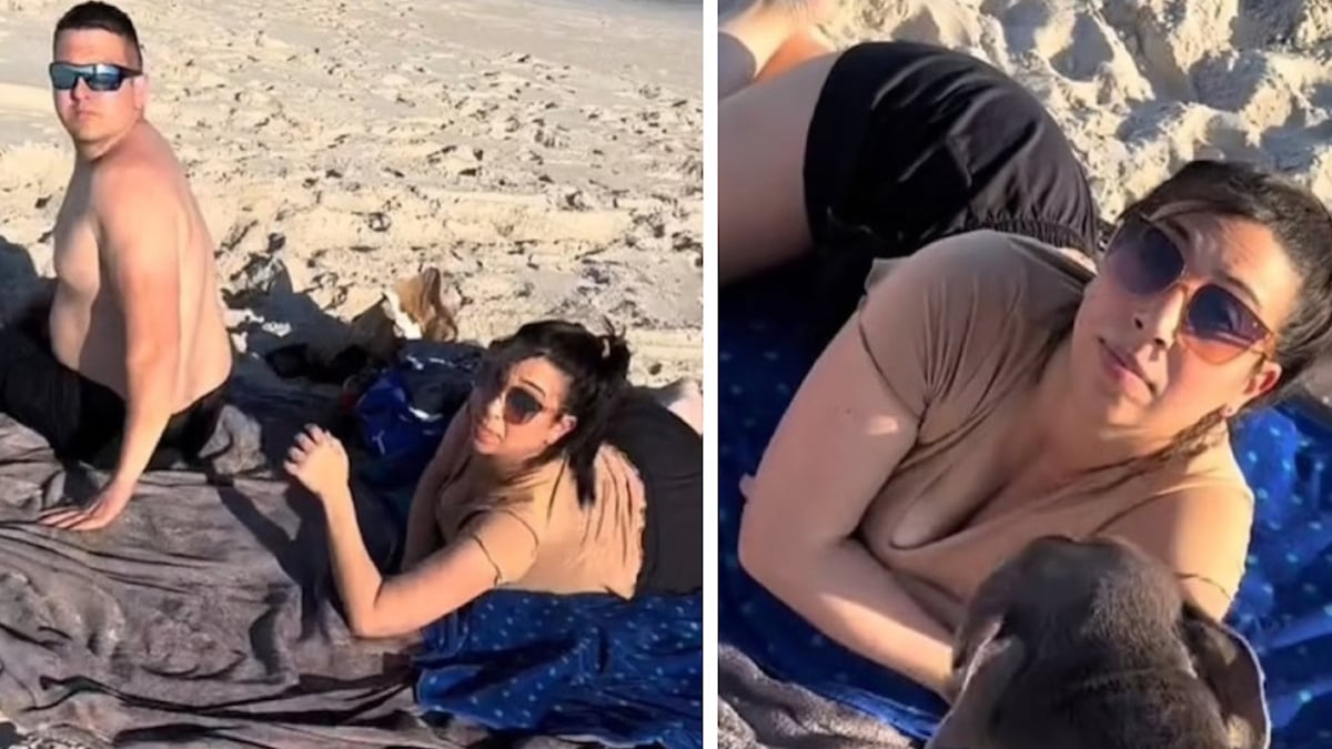 Enceinte de 9 mois, elle surprend son mari et sa maîtresse sur la plage, la vidéo scandalise les internautes
