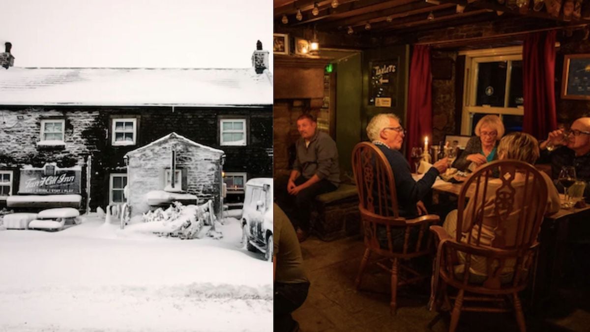 Bloquées par la neige, 29 personnes restent coincées dans un bar pendant trois jours