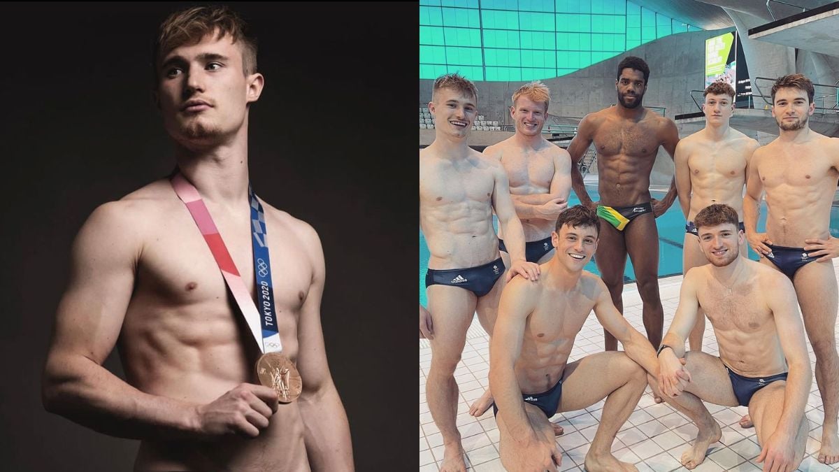 Le plongeur olympique Jack Laugher