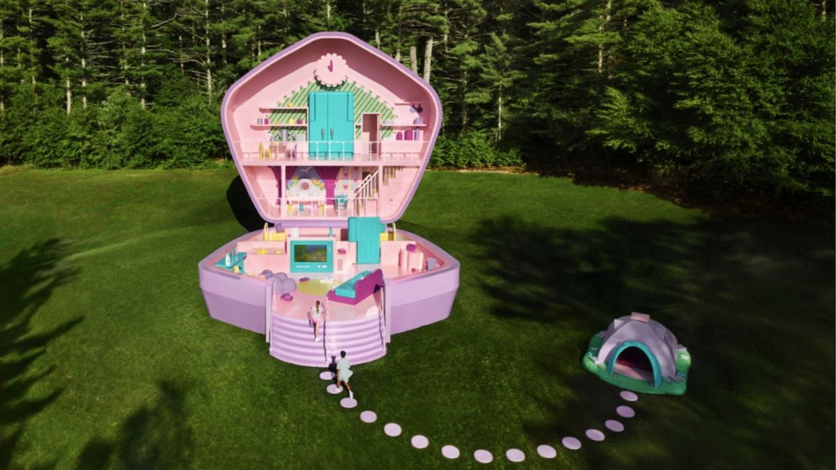 La maison Polly Pocket devient réelle (et géante) et vous pouvez y dormir grâce à Airbnb !