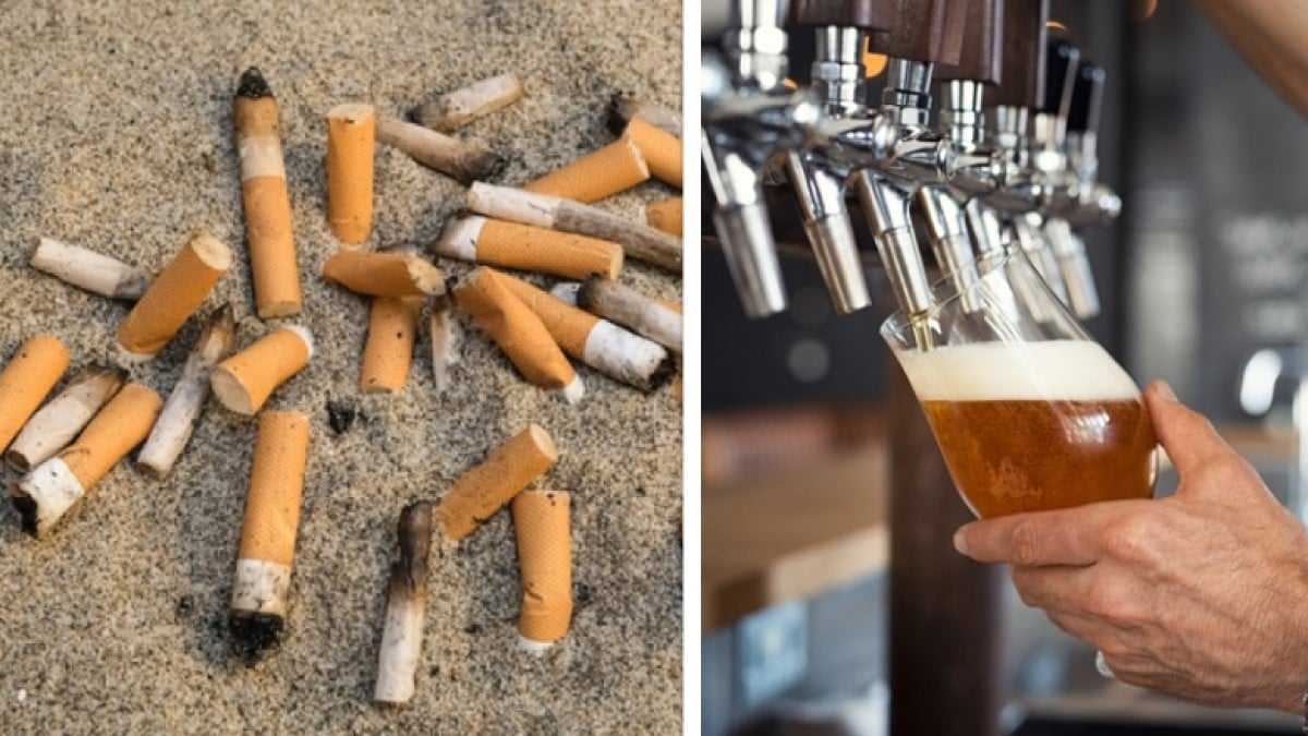 Ce bar vous offre une bière gratuite en échange de mégots de cigarette