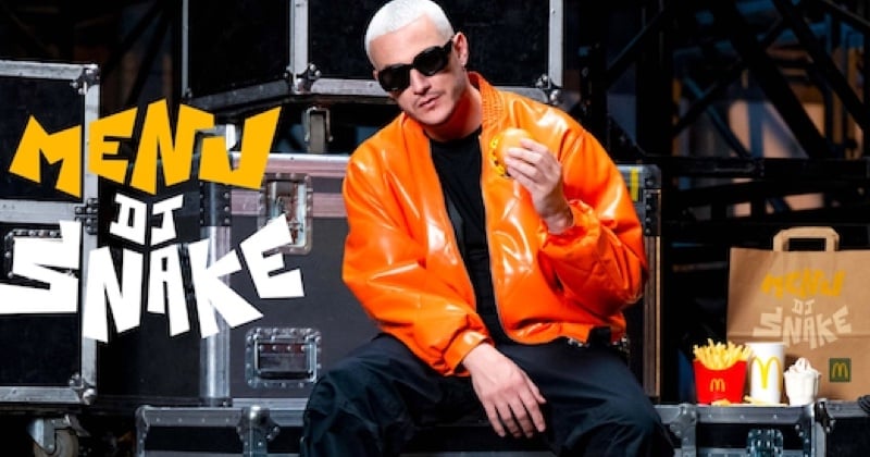 DJ Snake collabore avec McDonald's et va avoir son propre menu (et ça se passe en France)