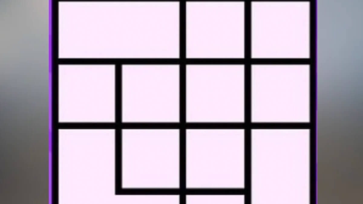 Énigme visuelle : êtes-vous assez intelligent pour trouver le nombre de carrés sur cette image ?