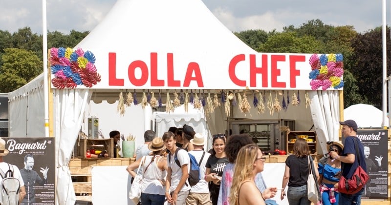 À Lollapalooza, une street-food aux airs de gastronomie avec LollaChef !