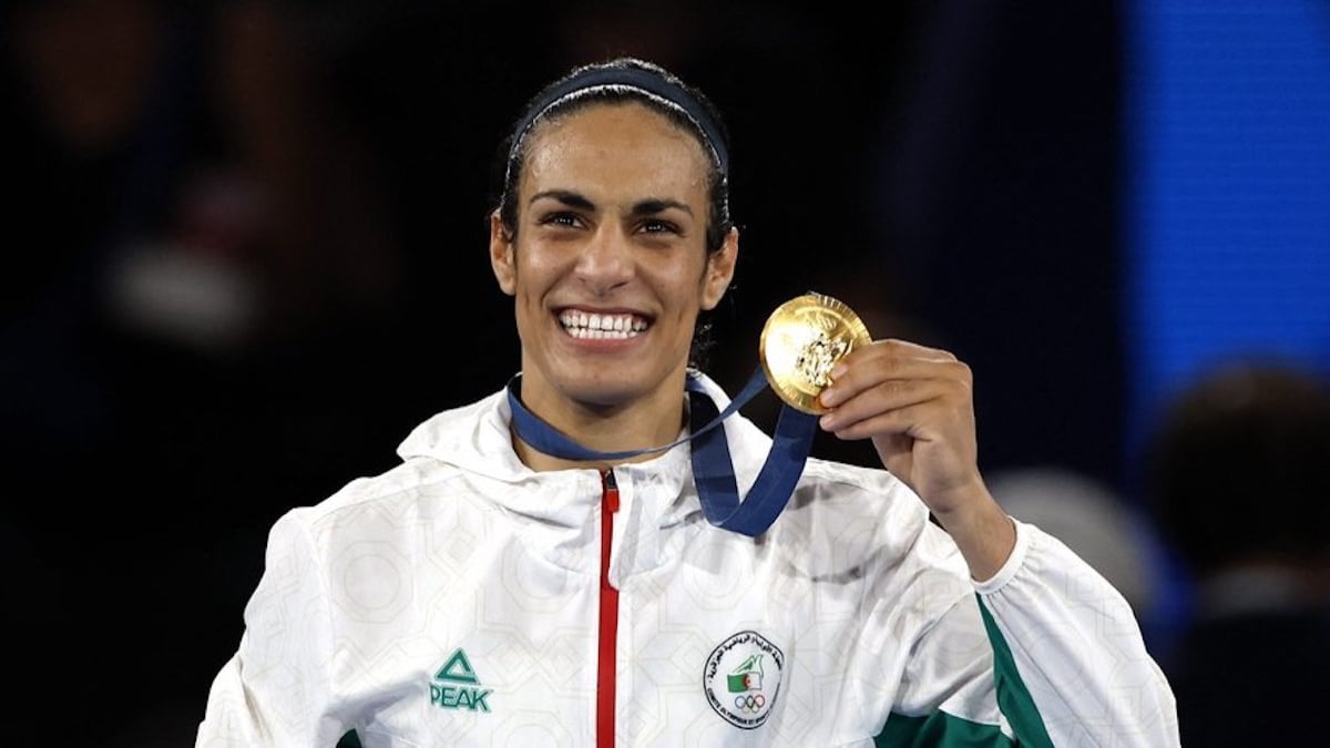 Imane Khelif médaillée d'or aux Jeux Olympiques