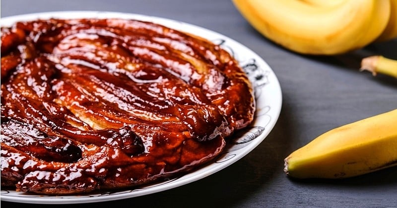 Fondez pour la tarte renversée caramélisée à la banane : Exotique et exquise !