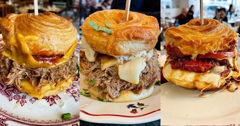 Un restaurant parisien propose des croissants burgers et on salive déjà...