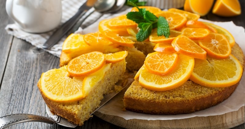 Gâteau à l'orange sans farine