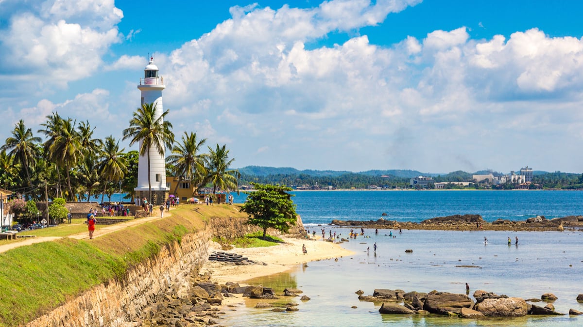 Phare du fort de Galle, au Sri Lanka 