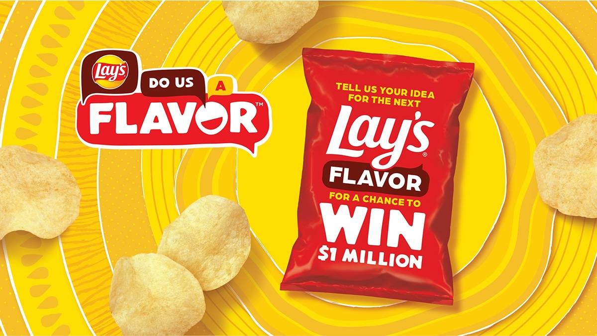 Trouvez la prochaine saveur des chips Lay's et tentez de gagner... 1 million de dollars !