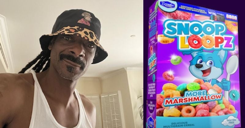 Snoop Dogg sort ses céréales pour le petit-déjeuner, les Snoop Loopz !