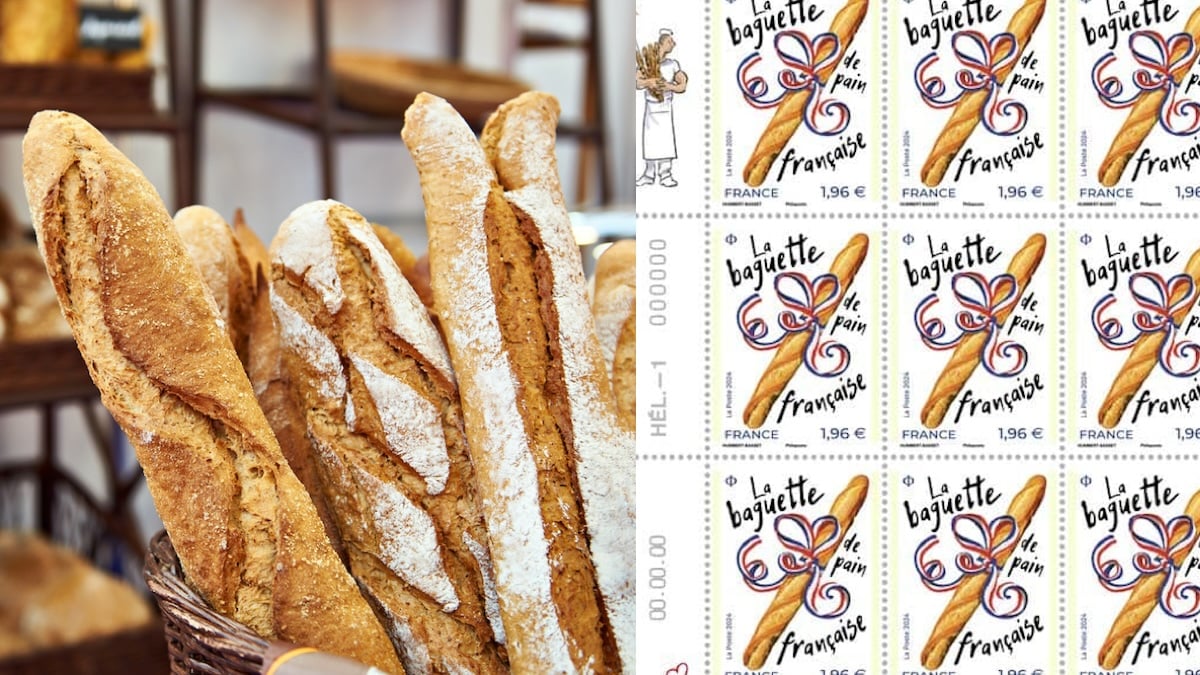 La Poste présente un timbre à l'odeur de pain pour rendre hommage à la baguette