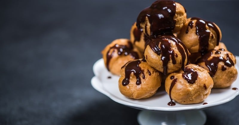 Vous allez encore craquer avec nos profiteroles au chocolat