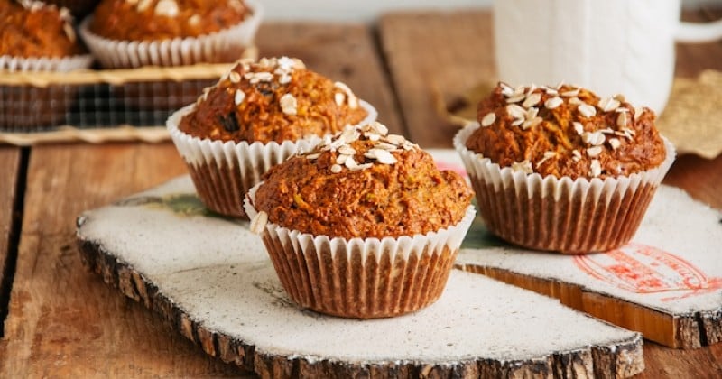 Muffins façon carrot cake