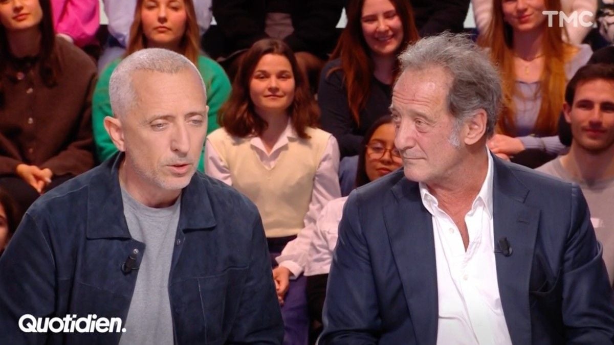 Clash entre Gad Elmaleh et Vincent Lindon sur le plateau de Quotidien, les spectateurs n'en reviennent pas