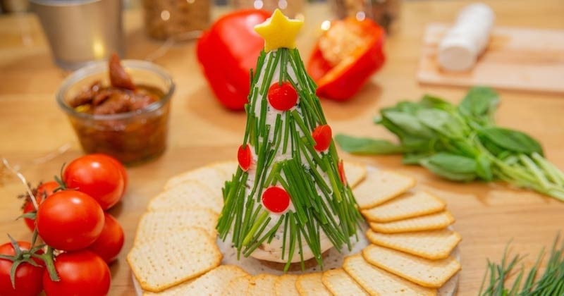 Renouvelez vos repas pour les fêtes avec un sapin en ciboulette !