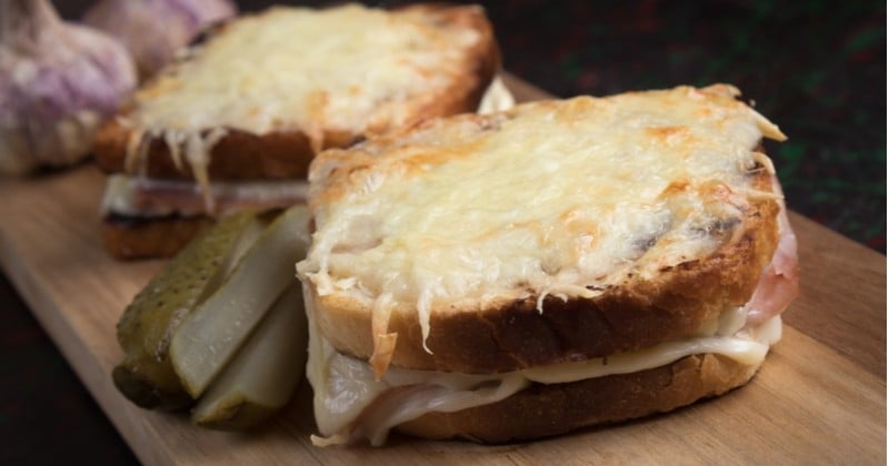 Croque raclette