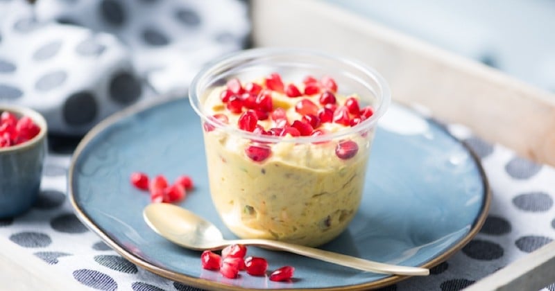 Retrouvez la forme avec ce bircher au curcuma et aux bananes !