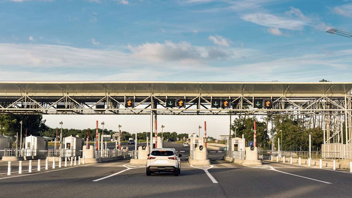 Péage sur une autoroute 