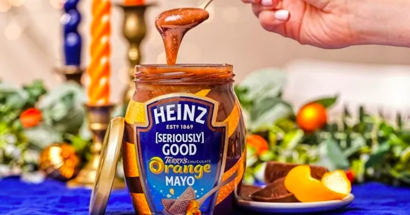 Heinz dévoile sa nouvelle recette de mayonnaise... au chocolat et à l'orange !