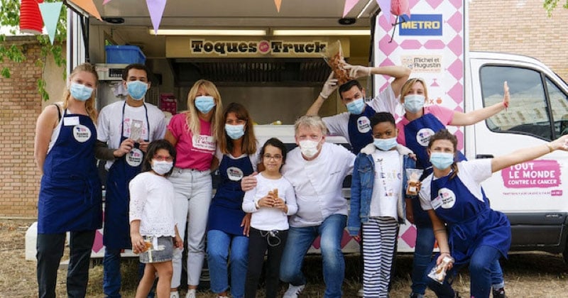 Un foodtruck en tournée dans les hôpitaux pour les enfants malades !