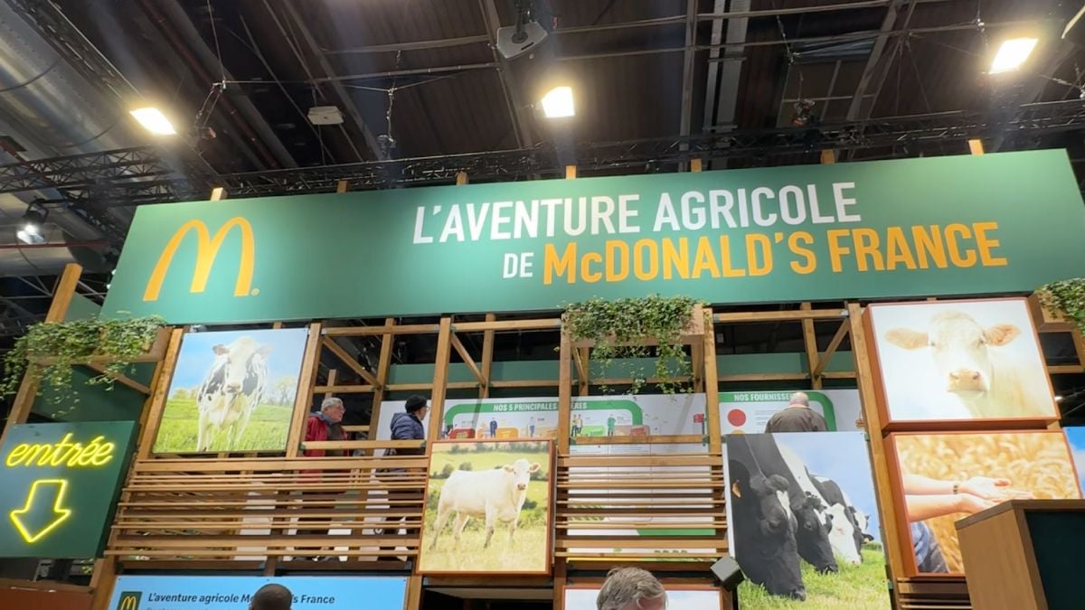 McDonald's France fidèle au salon de l'agriculture 