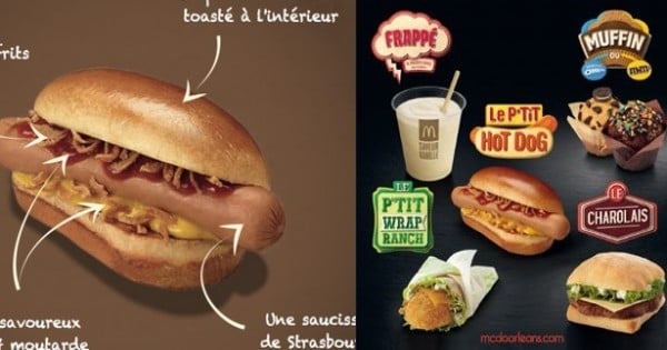 McDonald's sort son premier hot-dog dans quelques jours en France : MIAM ! 