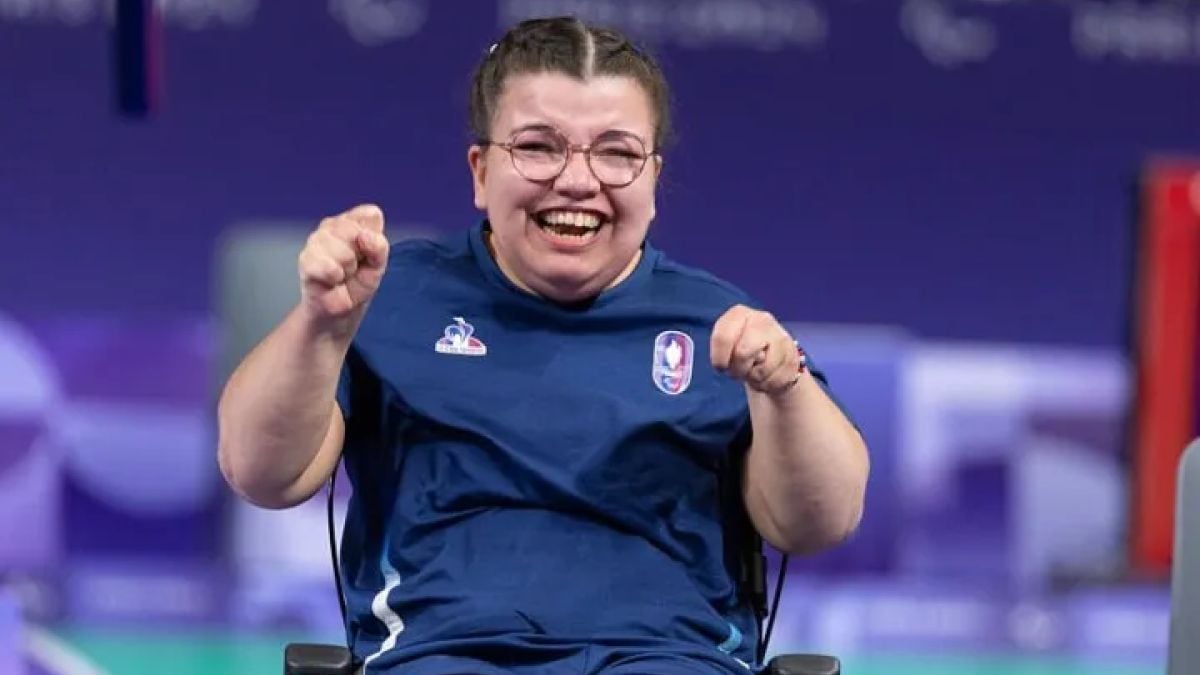 Aurélie Aubert, médaillée d'or aux Jeux Paralympiques, décroche un sponsor inespéré avec Kinder