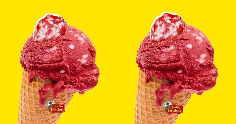 Une glace au saucisson pourrait bientôt exister !