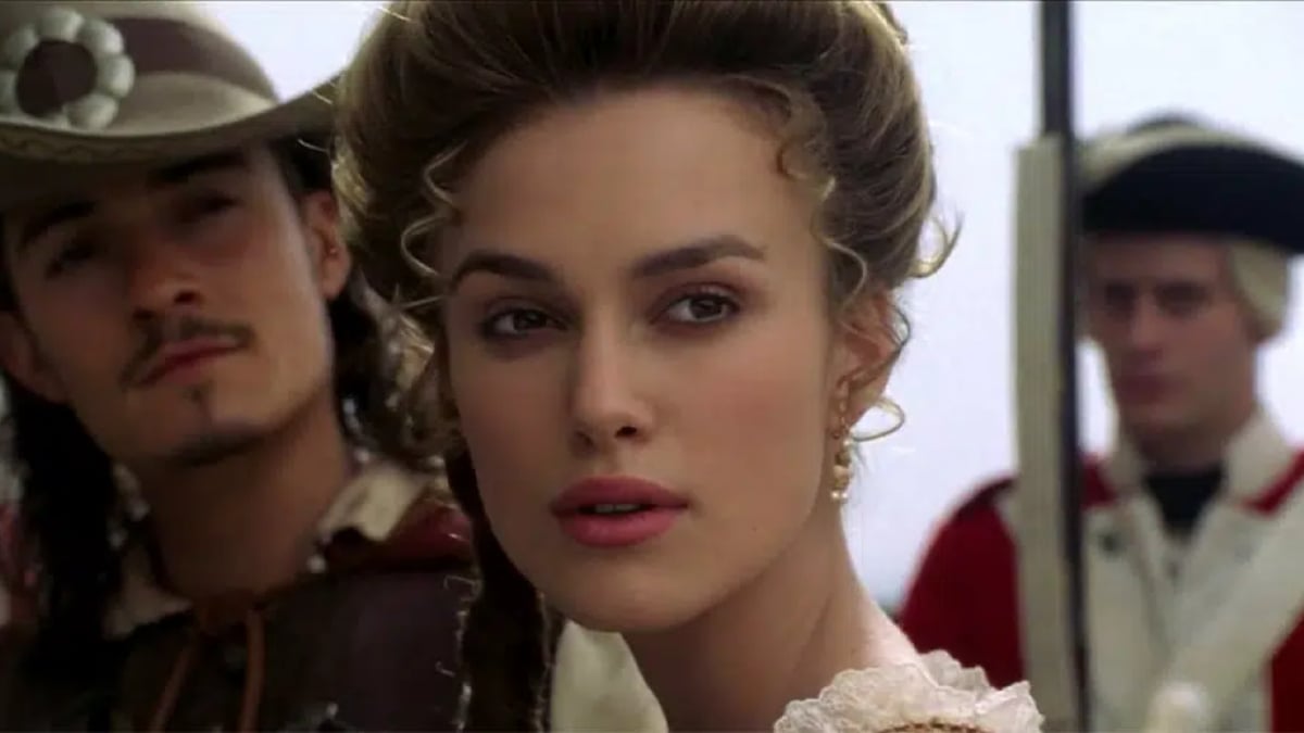 Keira Knightley dans Pirates des Caraïbes