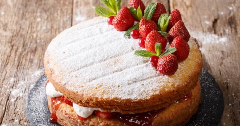 Victoria sponge cake