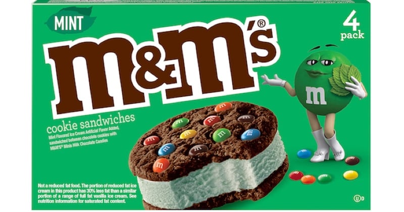 Saint-Patrick : M&M'S présente son cookie sandwich à la menthe !