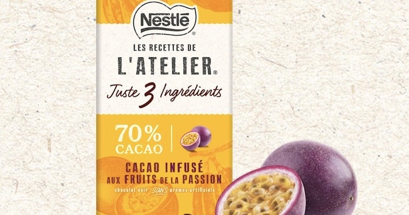 Nestlé dévoile sa nouvelle tablette au cacao infusé aux fruits de la passion en édition limitée !