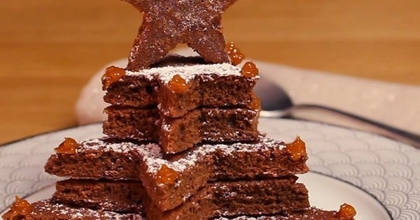 Pour Noël, réalisez ces magnifiques gâteaux étoilés Francine ! 