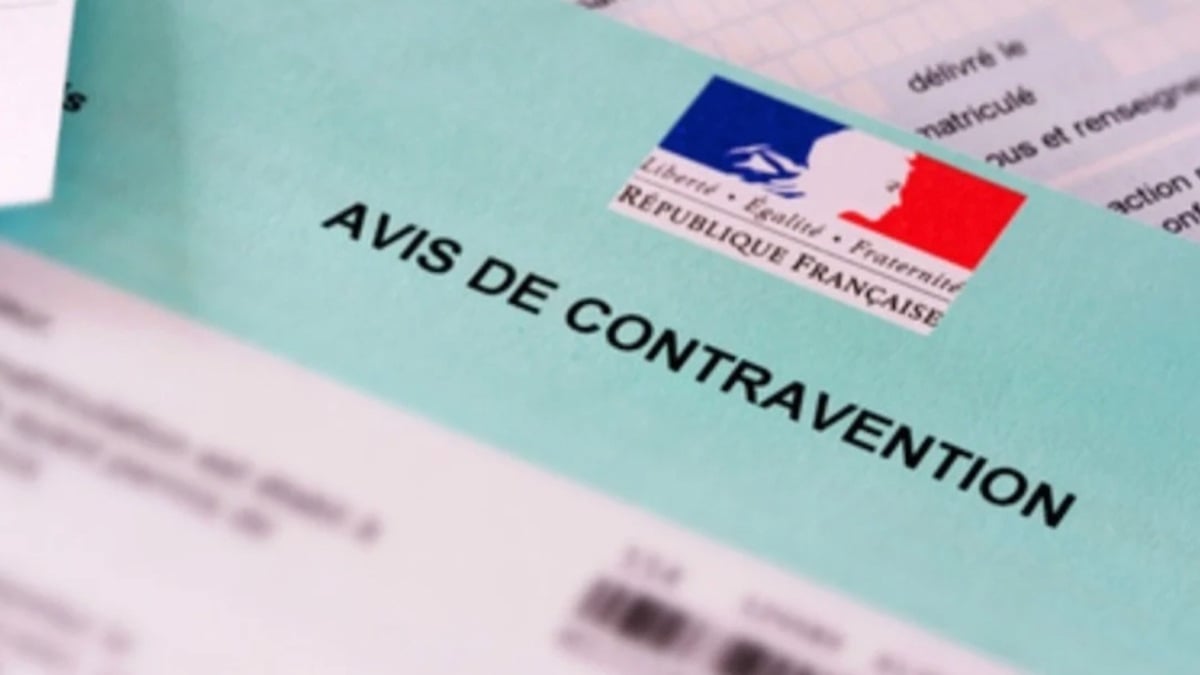 Avis de contravention