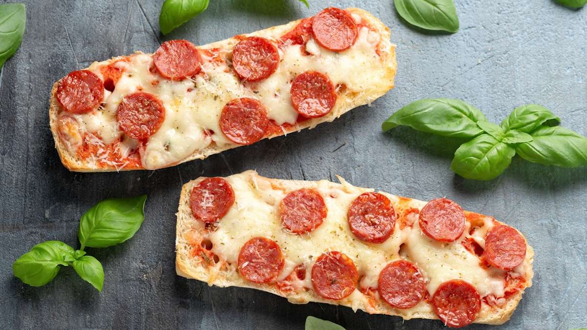 pizza façon tartine