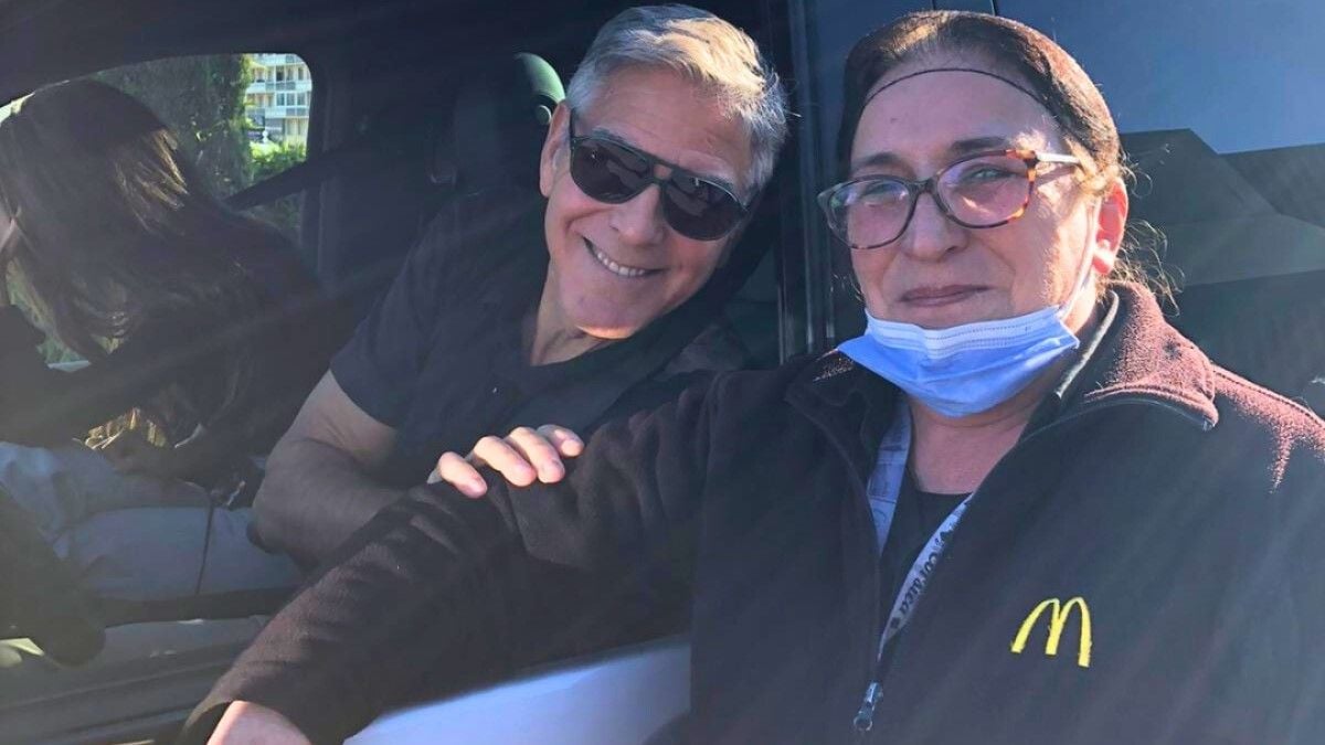 George Clooney débarque au McDonald’s de cette ville française à la surprise générale