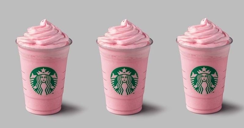 Starbucks présente son Flamingo Frappuccino