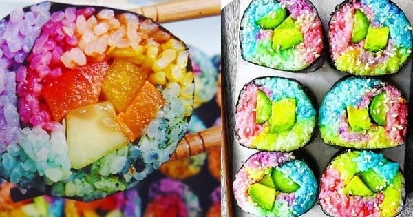 Découvrez les sushis arc-en-ciel... et comment les faire !