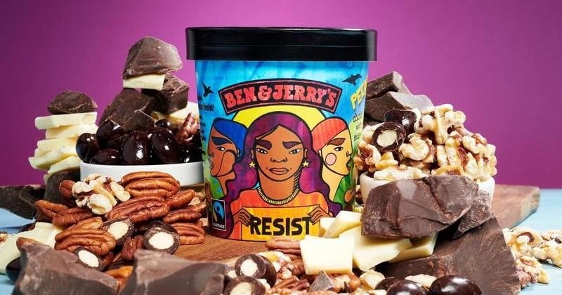 Ben & Jerry's s'engage (encore) contre Donald Trump avec la glace «Pecan Resist» !