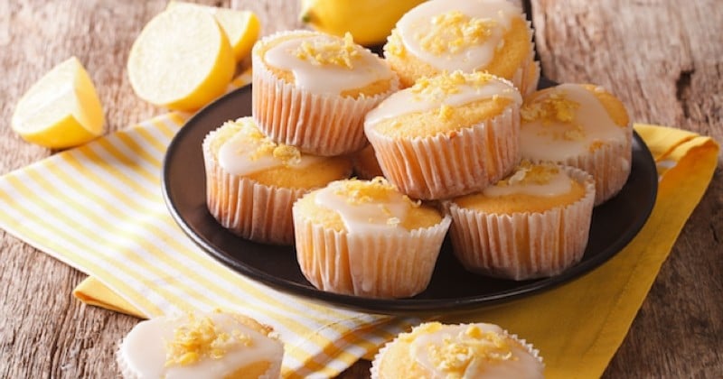 Des muffins au citron pour ensoleiller vos goûters !