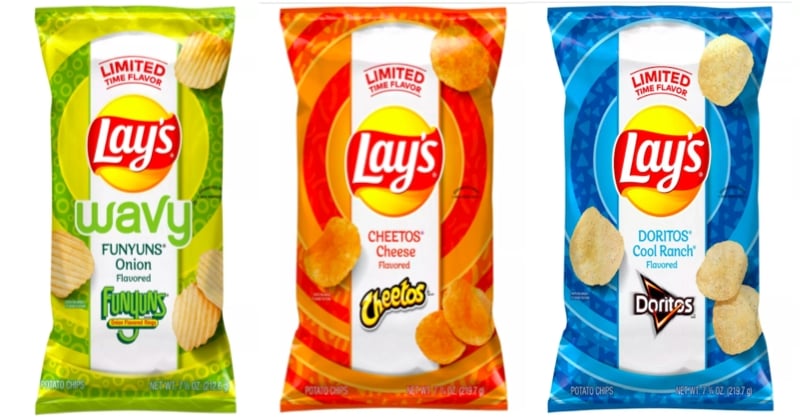 Lay's dévoile trois nouvelles saveurs inédites en édition limitée !