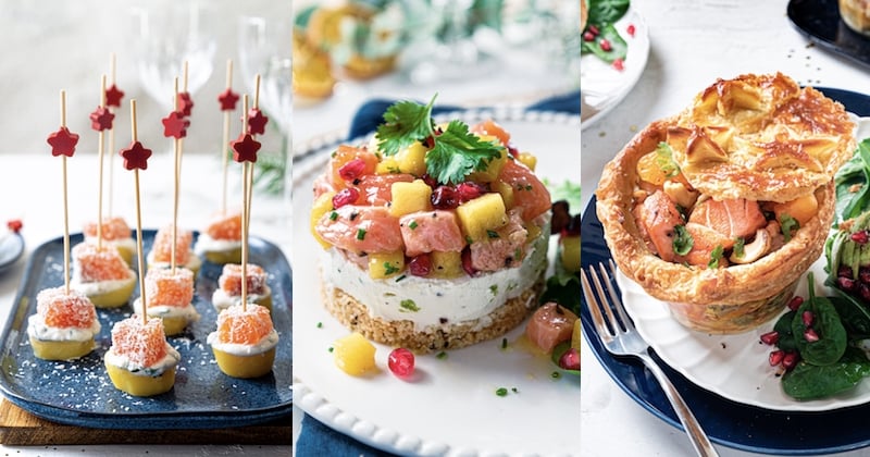 Sublimez vos repas de fêtes avec ces 3 recettes gourmandes au saumon de Norvège !
