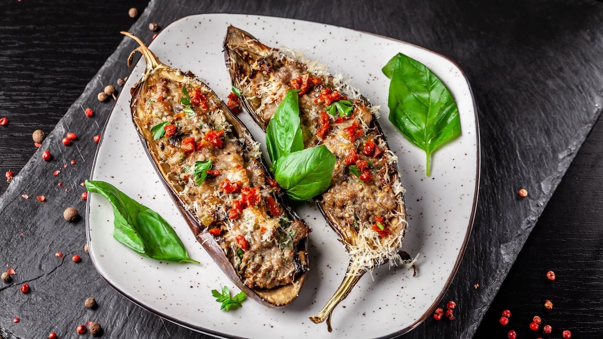 aubergines farcies