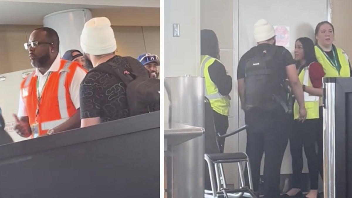 Un passager essaie d'utiliser la «technique de l'oreiller» à l'aéroport, mais rien ne se passe comme prévu