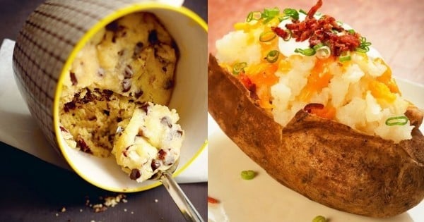 Voici 10 recettes totalement insolites à réaliser au micro-­ondes, en 5 minutes chrono !