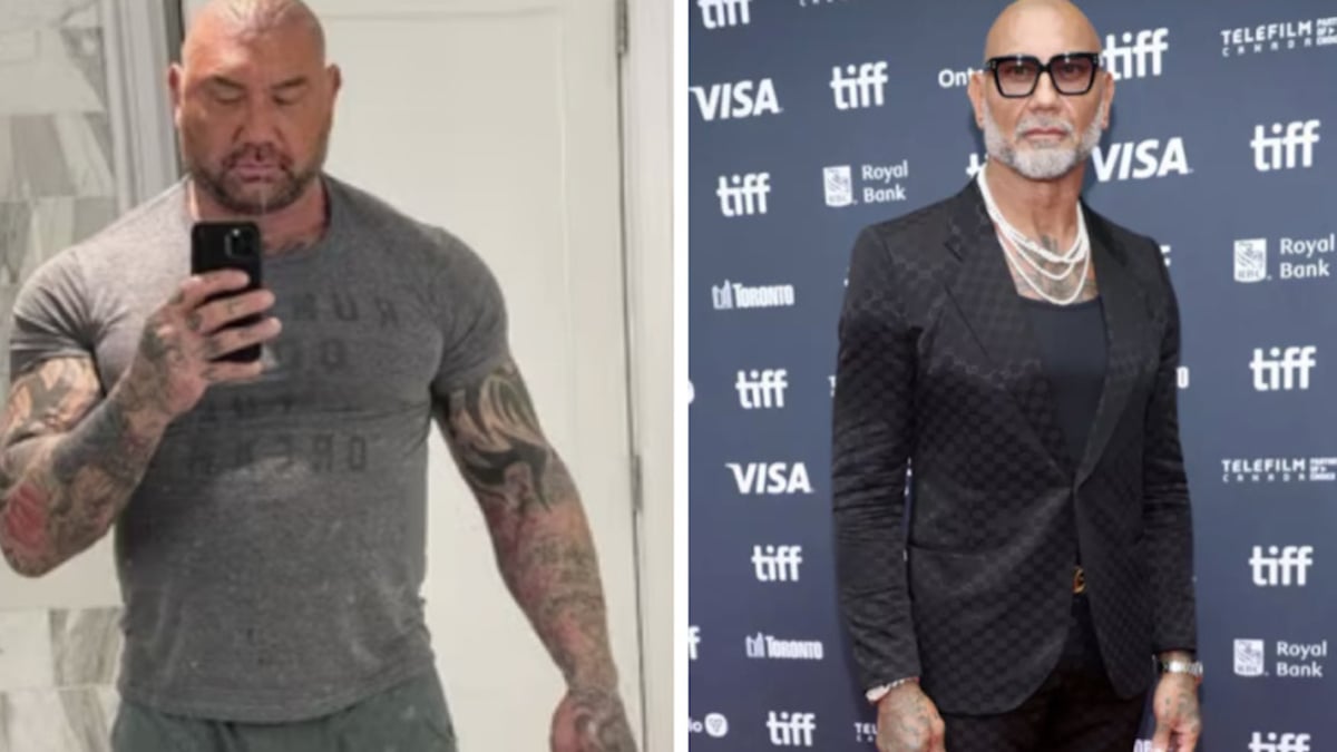 Méconnaissable, Dave Bautista explique la raison de sa perte de poids après l'apparition de nouvelles photos choquantes