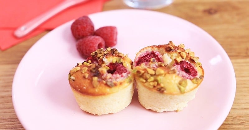 Le fondant amandes & framboises Vahiné, un dessert doux et gourmand parfait pour les beaux jours ! 